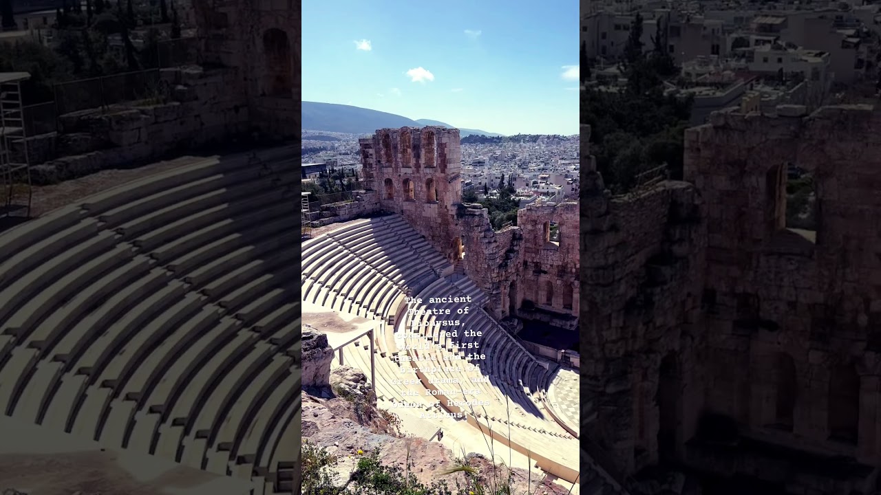 Built around 500 BC#acropolis#theatre#amphitheatre#oldest#athens#greece#germanytourism#munich#europe