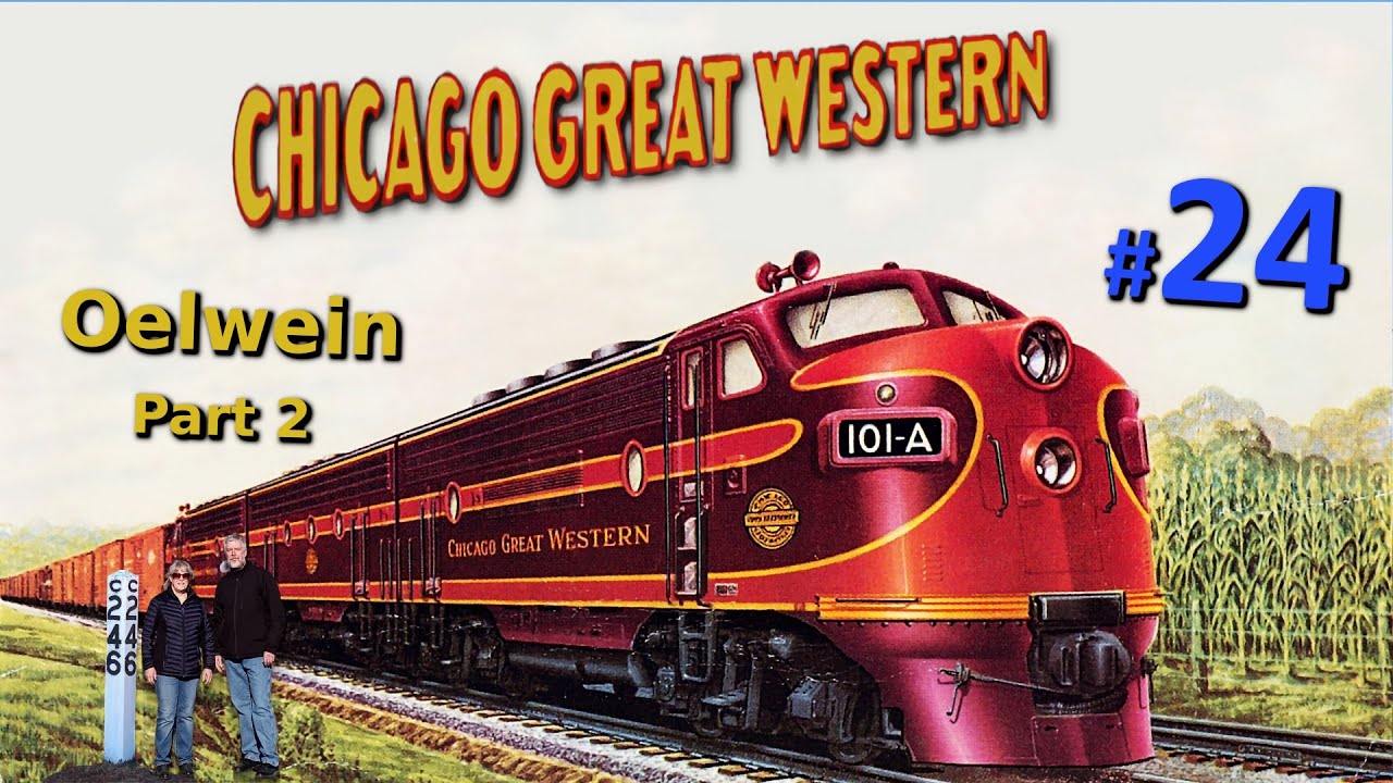 Disused Stations of the Chicago Great Western - Oelwein #2 - Diesel and Dust - Part 24