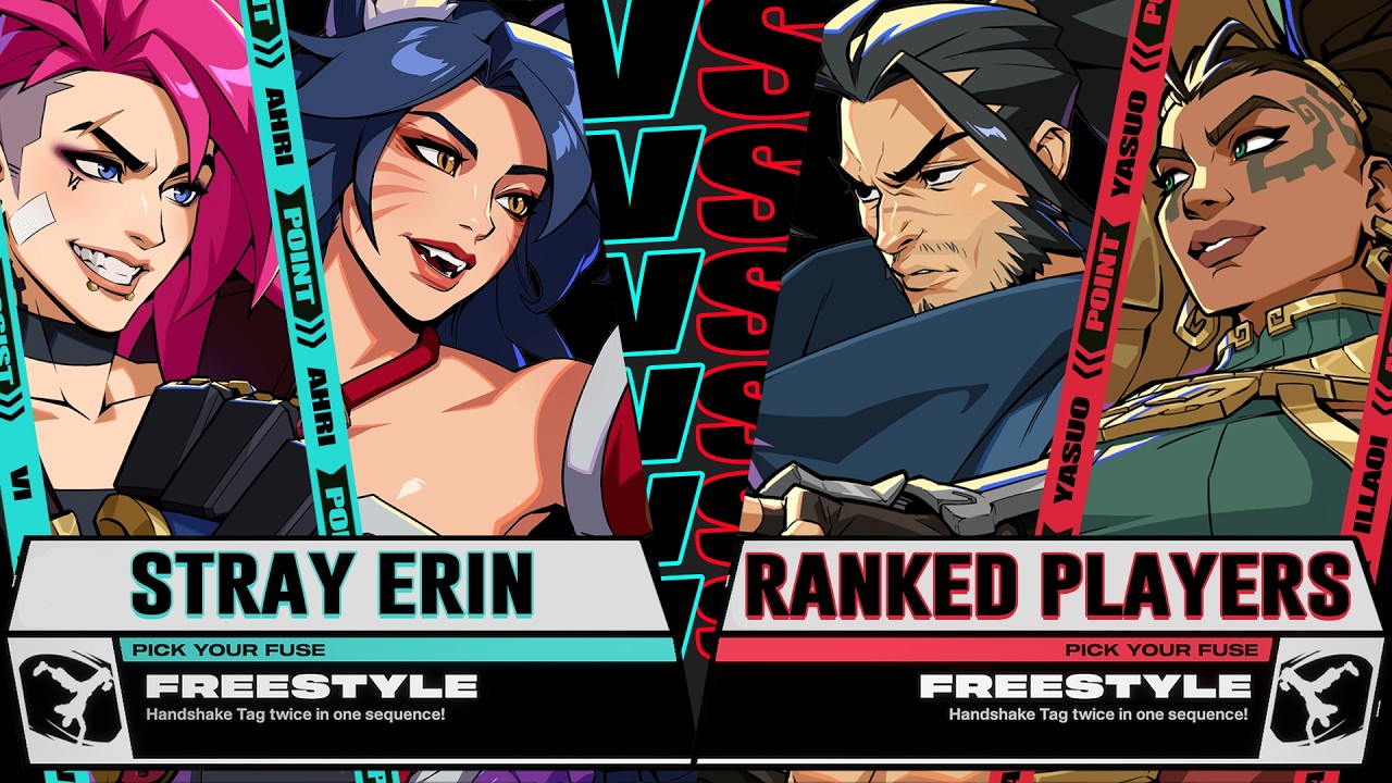 StrayErin (Ahri / VI) vs Ranked Players - 2XKO