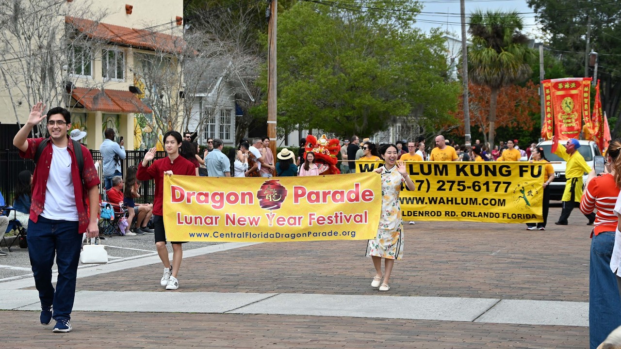 20260222 - Orlando, Florida - 14th Annual Central Florida Dragon Parade Lunar New Year 2026