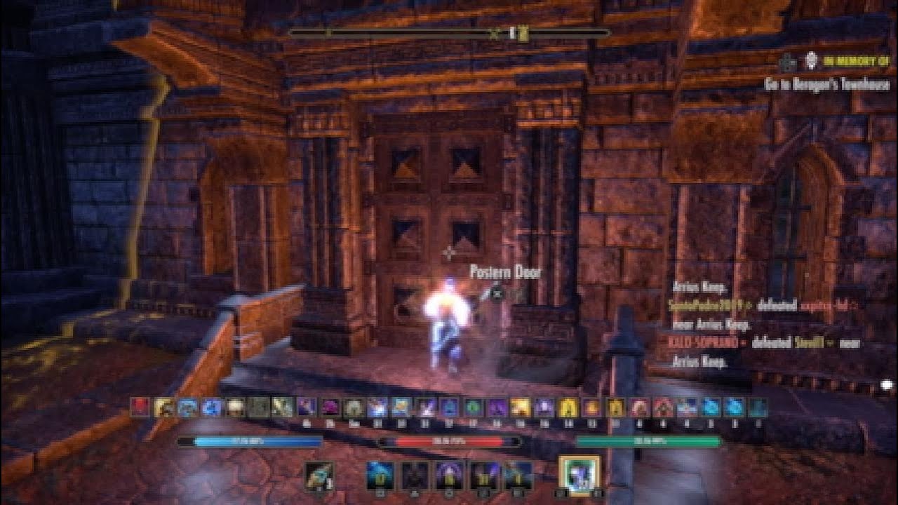 Super strong Stam sorc pvp build 1vX ESO PvP