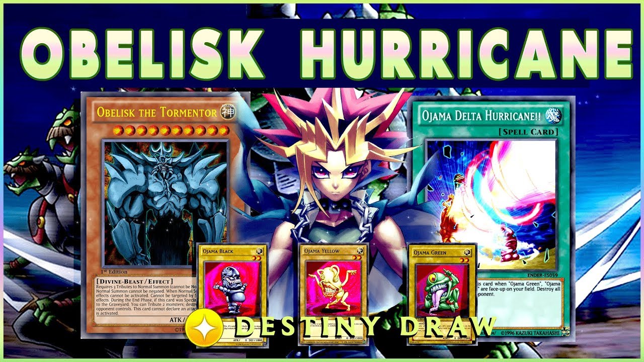 Obelisk, The Tormentor w/ Ojama Hurricane OTK Combo Deck [ Yu-Gi-Oh! Duel Links! ]