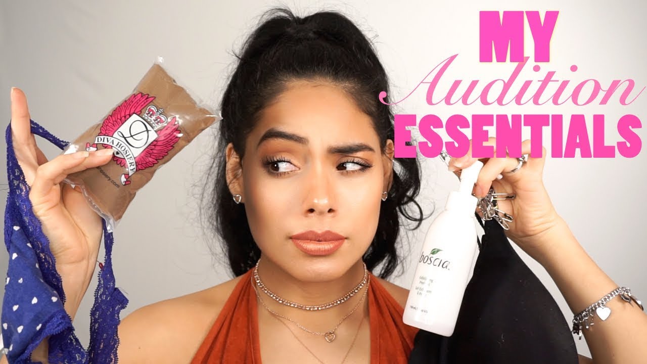 MY AUDITION ESSENTIALS | Jaclyn Villaseñor