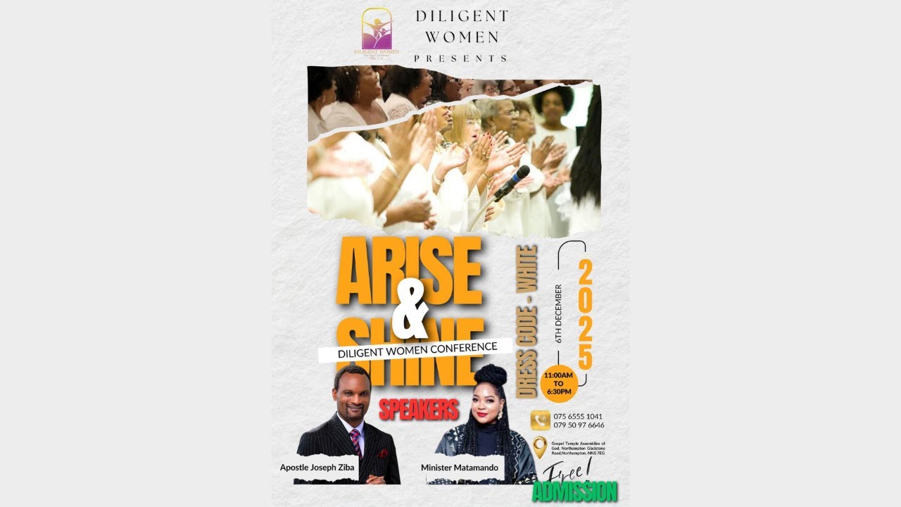Part 1 || Diligent Women 2025 || Arise & Shine Conference