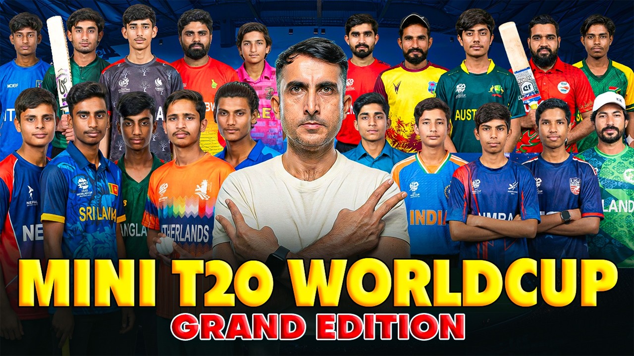 Mini T20 Woldcup 2026 🏆 - Grand Edition with Fun - Part 1| Mr Baseeth