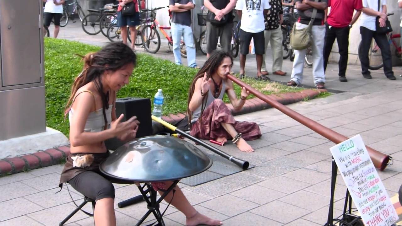 Yuki and Taku in Singapore