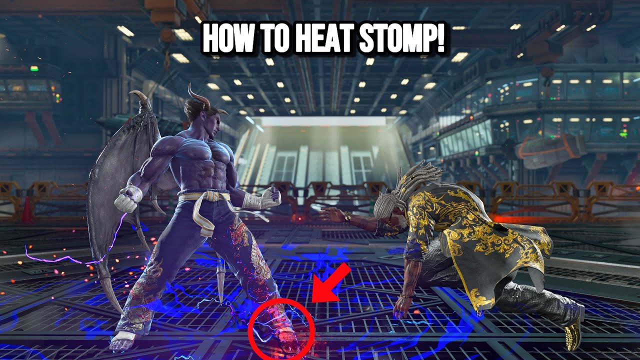 How to Heat Stomp! Breaking Down Kazuya’s Heat Stomp | Tekken Tips