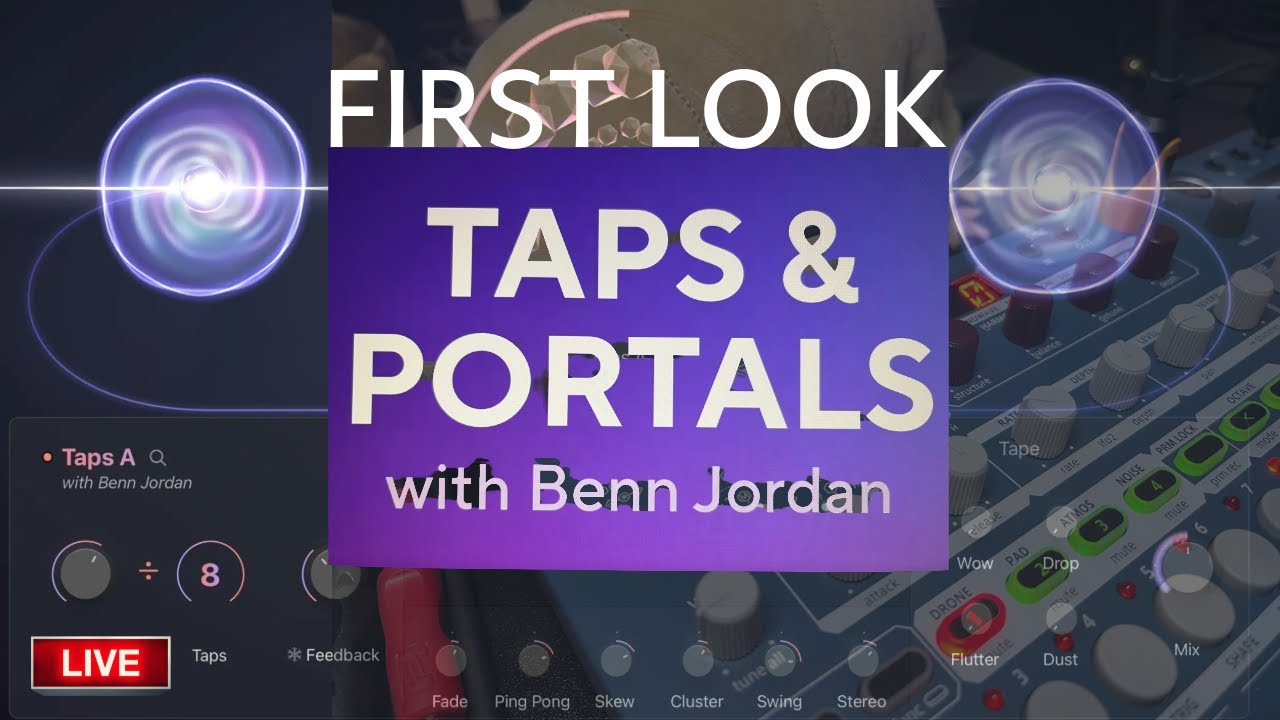 Taps & Portals by Benn Jordan (First Look)  - VIRAL BEATS