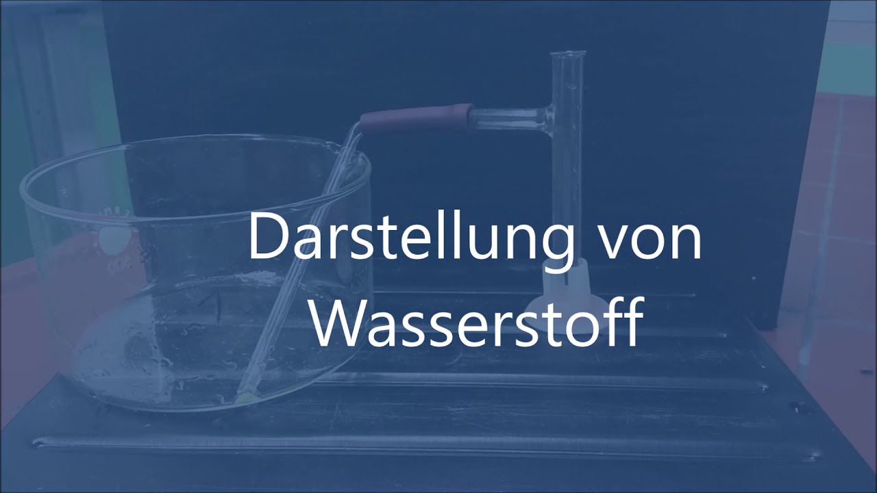 Darstellung von Wasserstoff