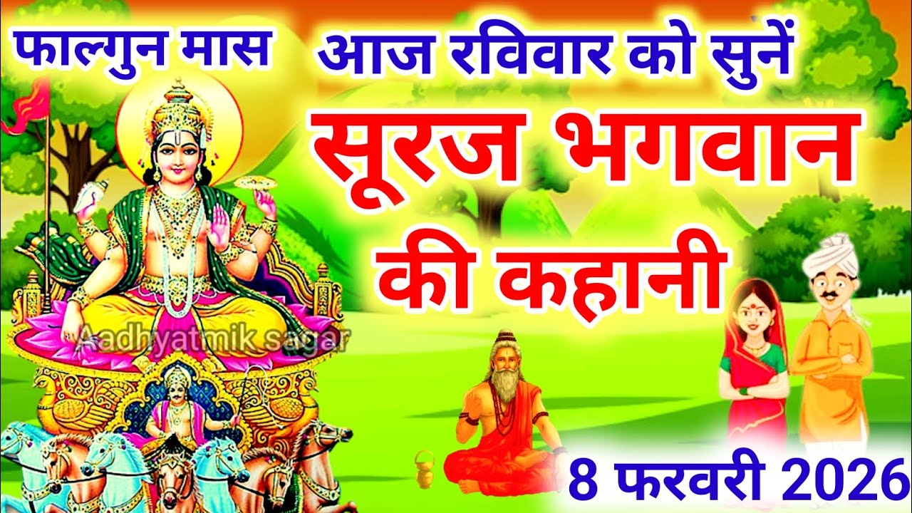 आज रविवार को सुनें सूरज भगवान की कथा Ravivar vrat katha |Surya dev ki kahani |Suraj Bhagwan ki katha