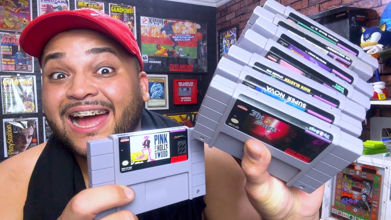 TESTE da CAÇADA NA FEIRA do ROLO | FITAS SNES