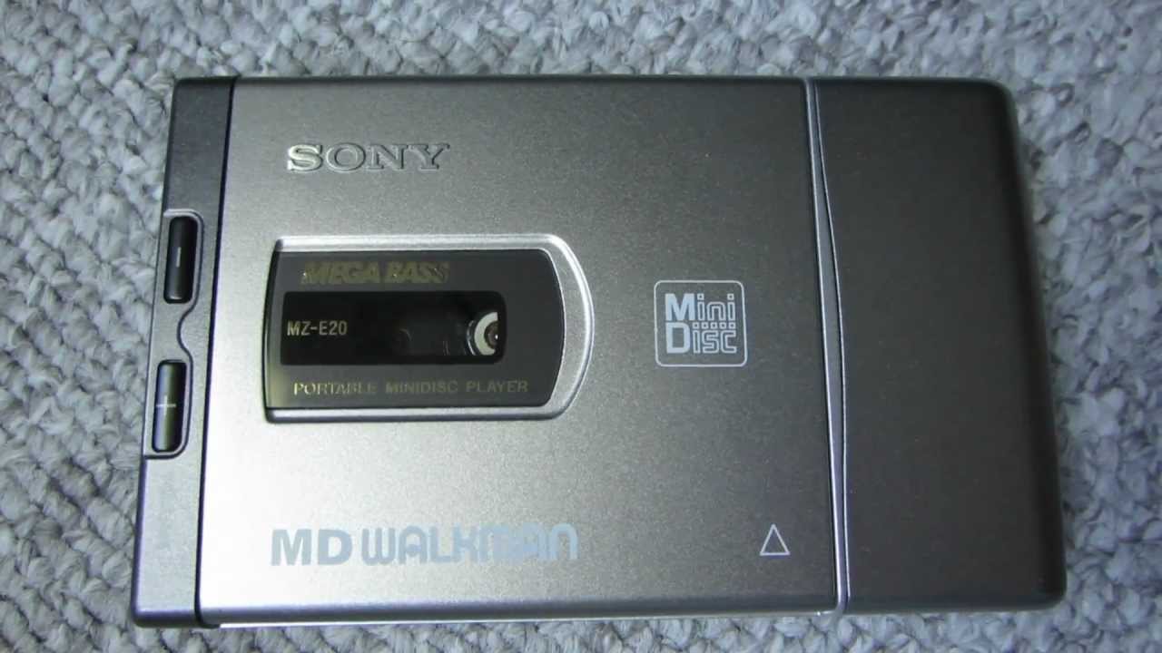 Sony MZ-E20 Portable Minidisc Player MD Walkman
