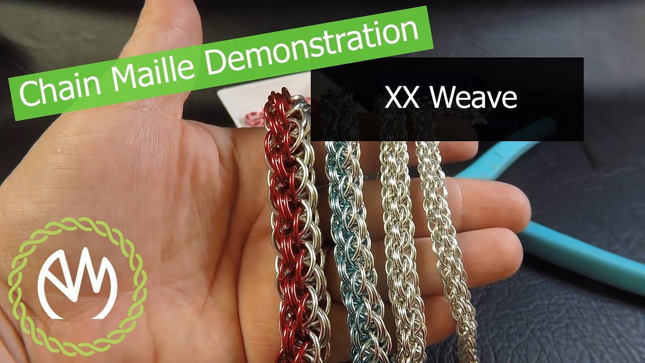 Учебное пособие по плетению кольчуги — XX Weave