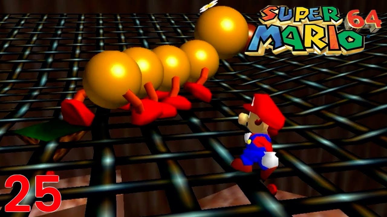 Super Mario 64 Part 25 A Wigglers Rage