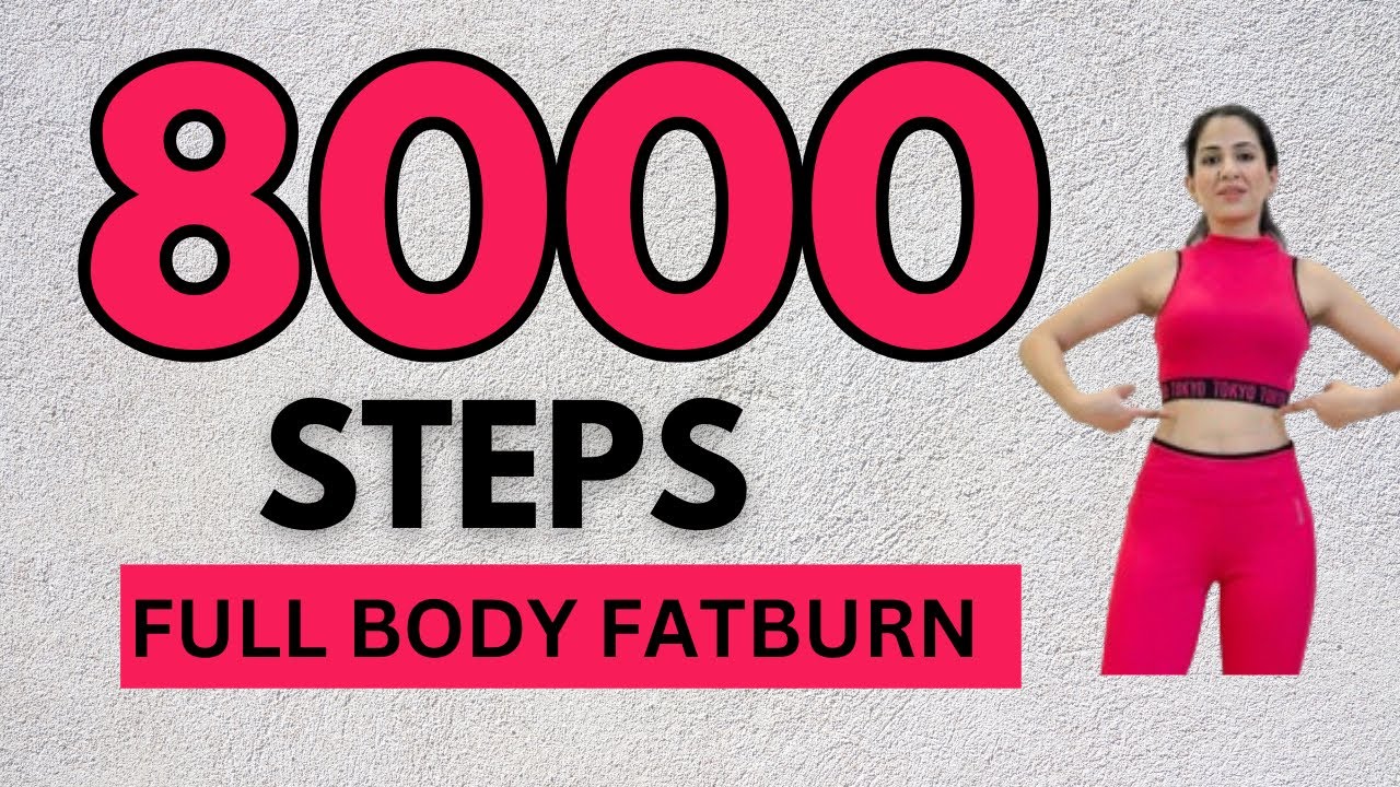🔥8000 STEPS FAST WALKING WORKOUT for Weight Loss🔥| POWER WALK for WEIGHT LOSS🔥