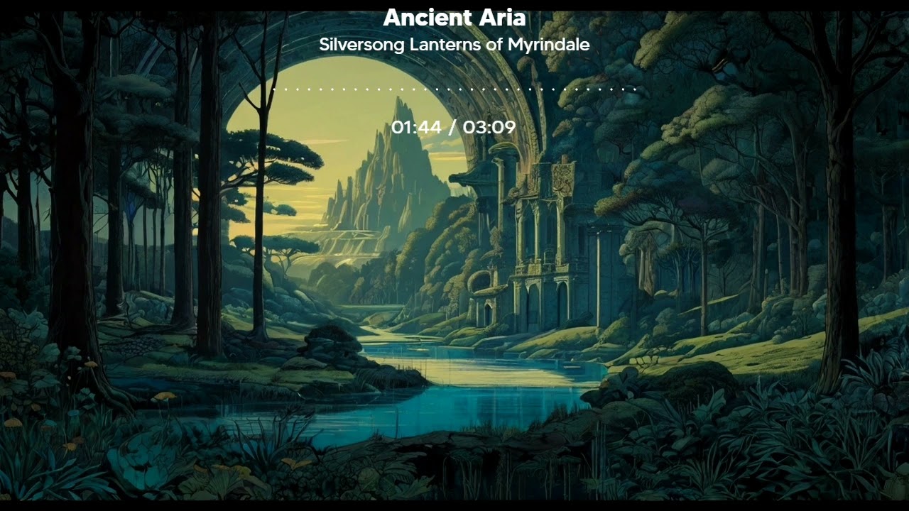 Silversong Lanterns of Myrindale – Peaceful Fantasy Medieval Orchestral Music for Relaxation