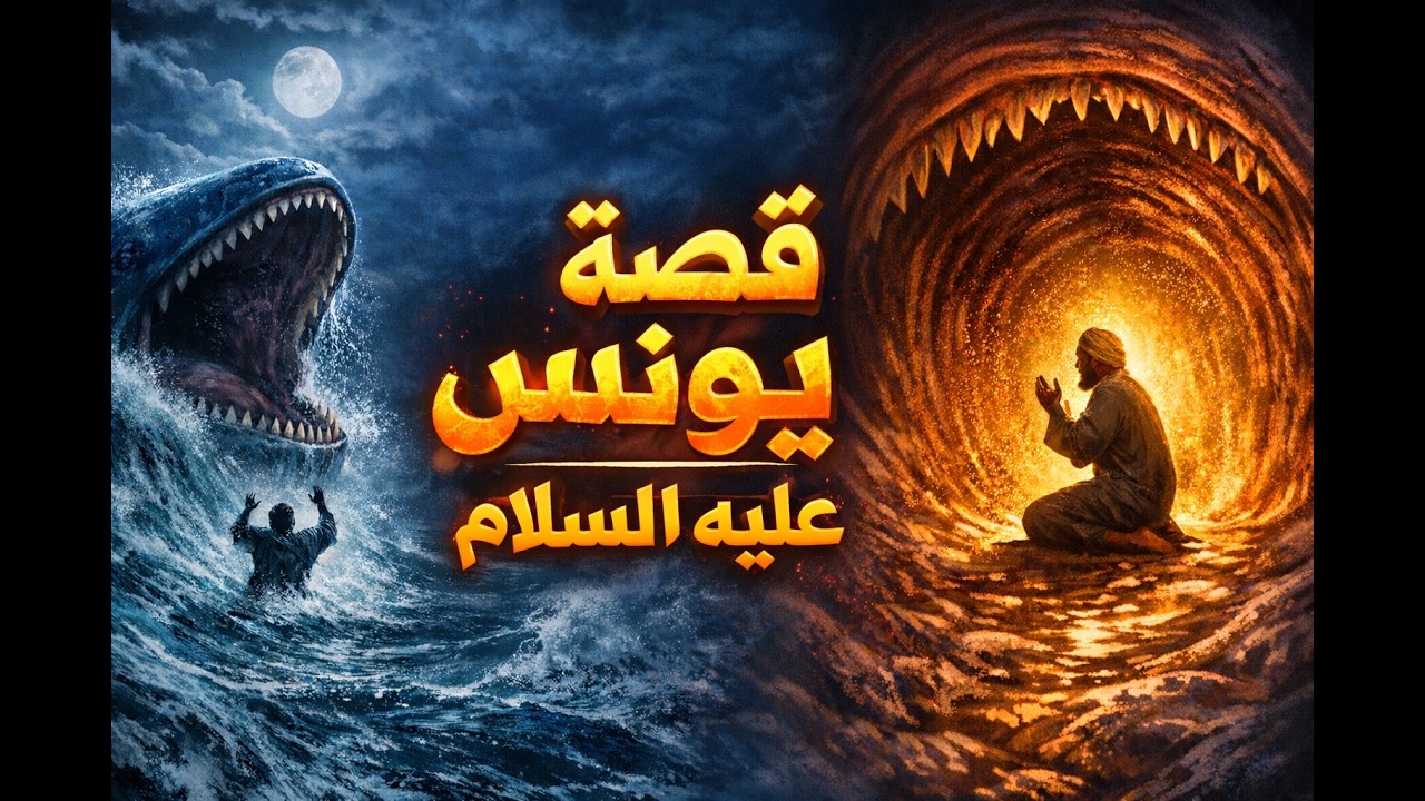 قصة يونس عليه السلام | كيف نجا من بطن الحوت في ظلمات البحر؟