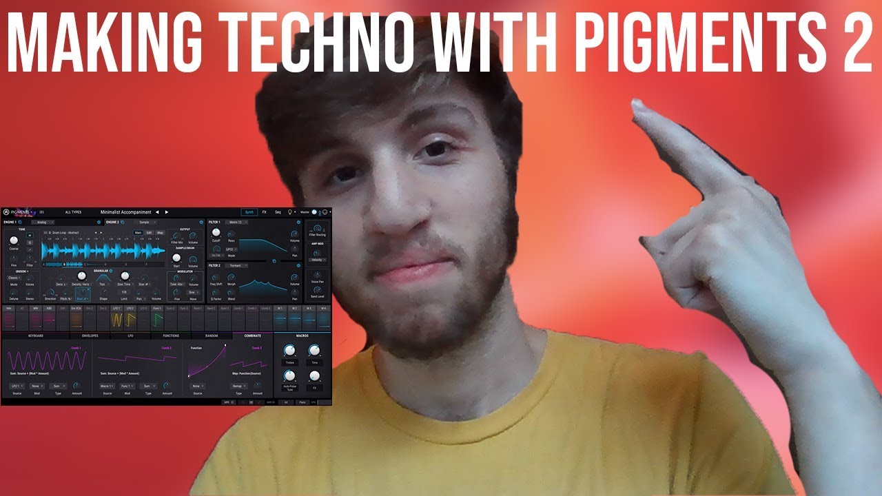 Making HUGE Techno Sounds With Arturia's Pigments 2!!