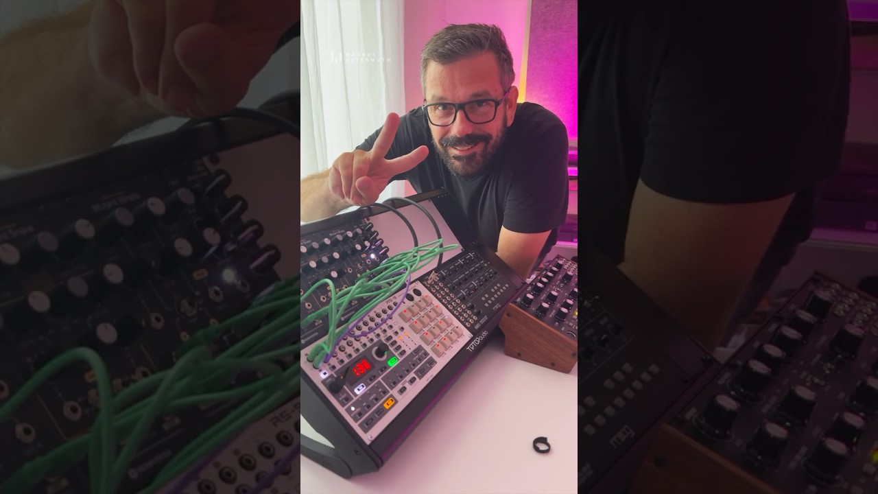My First Eurorack Build! (Tiptop & Hexinverter Drum Assembly) - Markus Gutermuth #electronicmusic