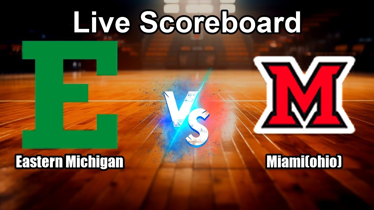 Eastern Michigan vs Miami(ohio) Live Score - USA National Collegiate Athletic Association