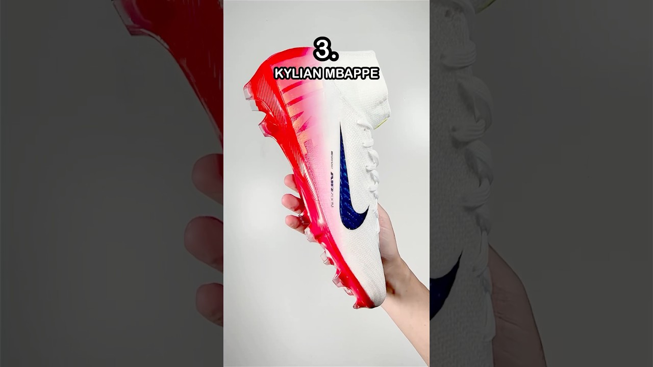 Top 10 🏆 Best Footballers in the World 🌎 #footballboots #soccercleats #cleats #nike #adidas