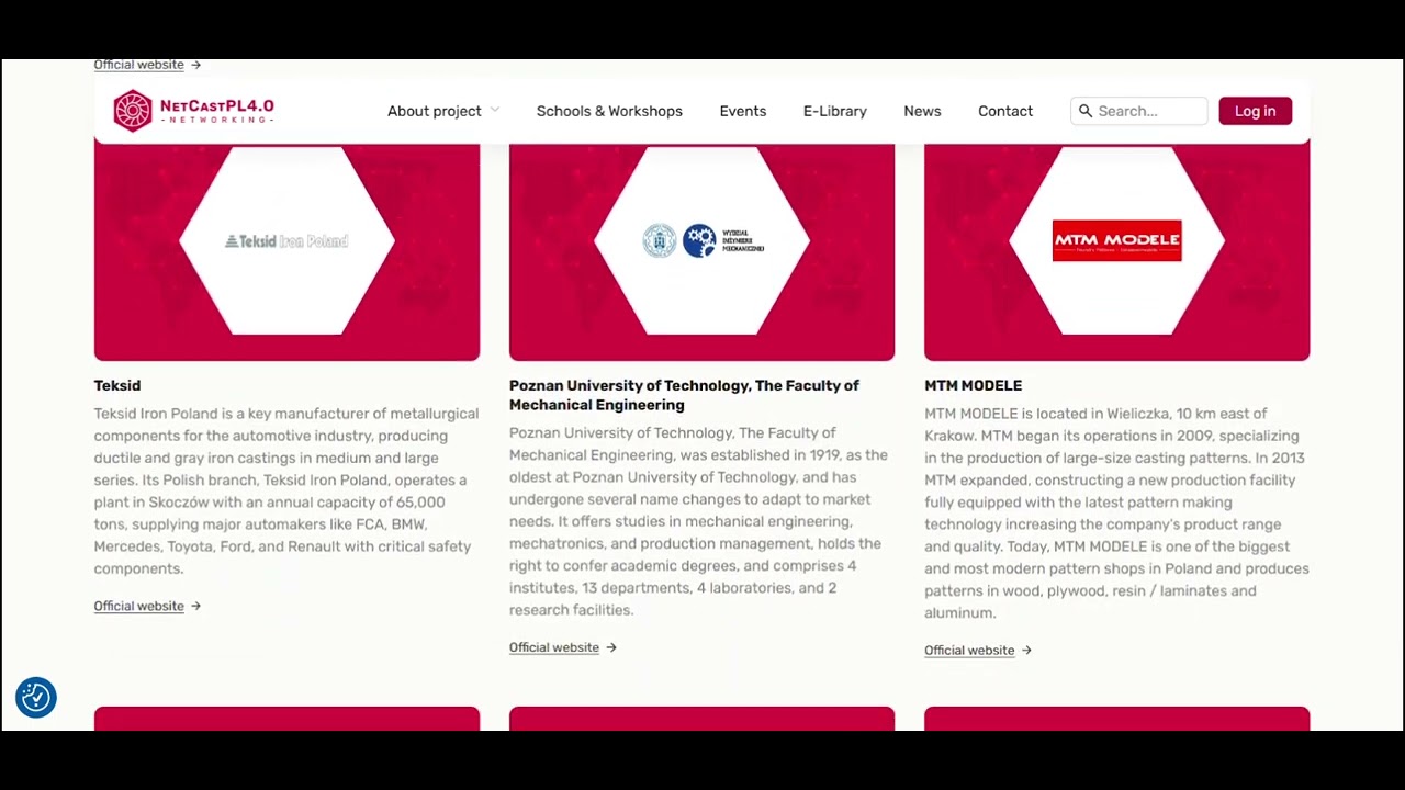 NetCastPL4.0 Network Partners