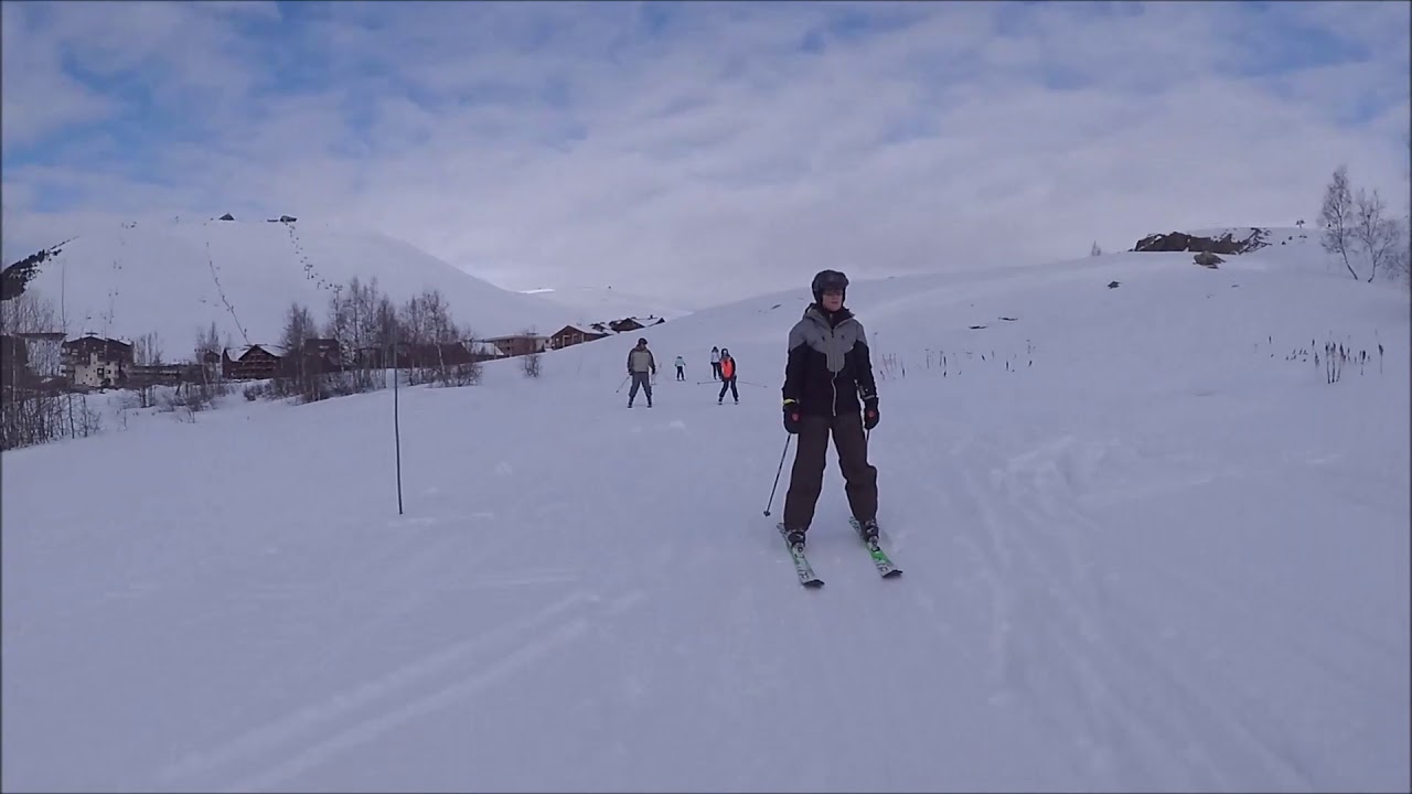 level 1 ski ESF Alpe d'Huez 1 20 19