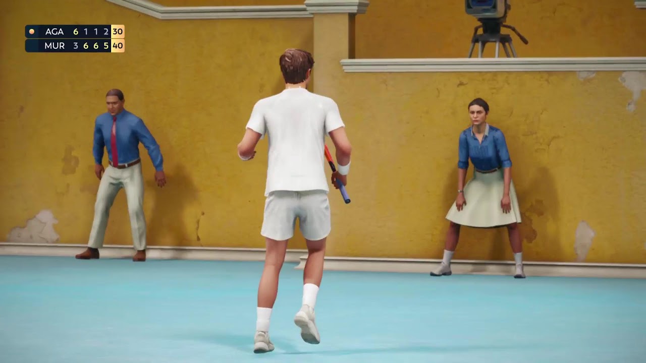 TOPSPIN 2K 25 EXIBITION MY PLAYER ET AUTRE
