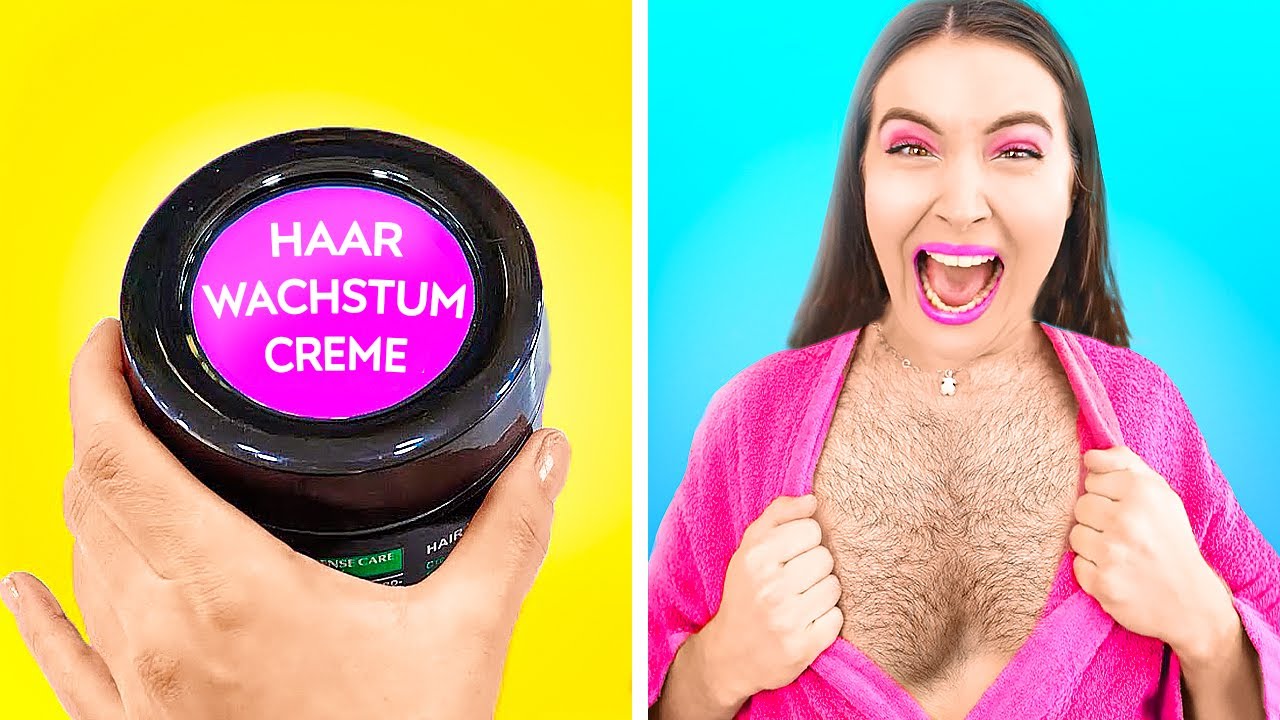 BESTE LUSTIGE STREICHE AN FREUNDEN || Verr&uuml;ckte Make-up & DIY-Streiche f&uuml;r Familie von 123 GO! GOLD