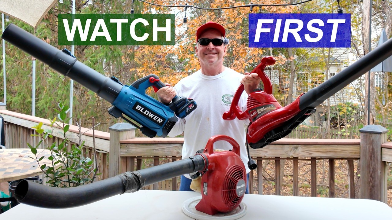 BLOWER BATTLE: Gas, Corded, Battery Powered, Which is BEST for YOU