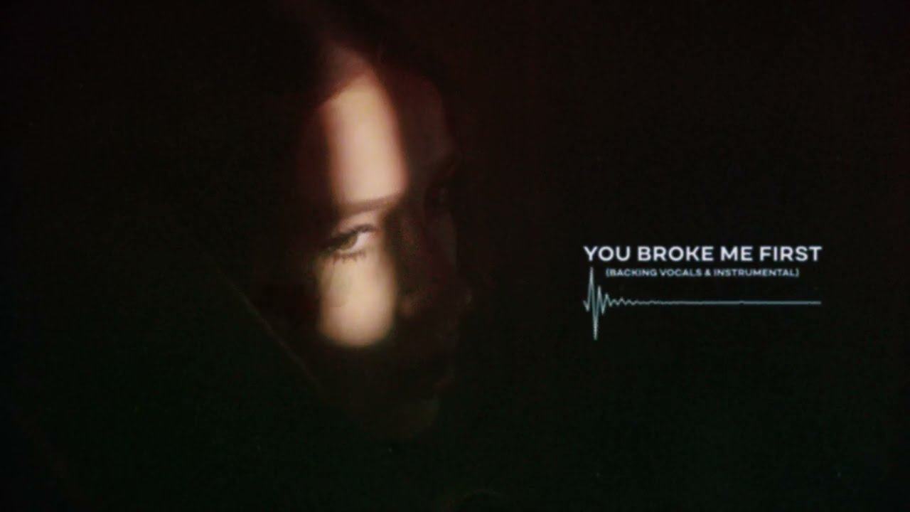 Tate McRae - you broke me first [instrumentals with backing vocals]
