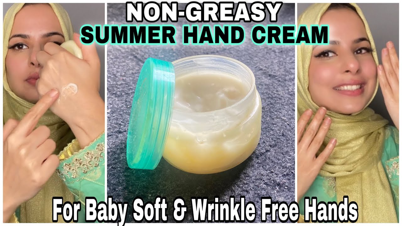 How to make hands soft and smooth at home *Summer Series* (Pt.6) DIY Hand Whitening Cream