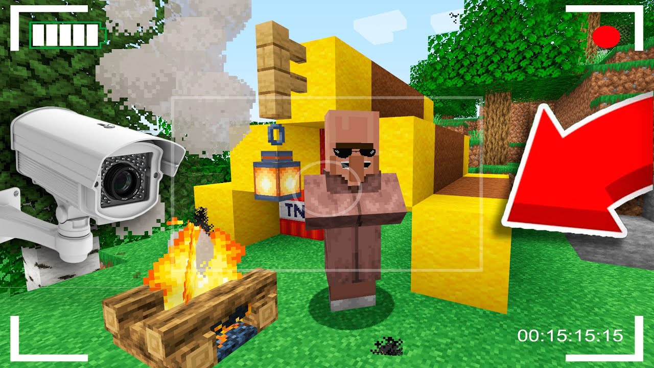 Я СЛЕЖУ ЗА СТРАННЫМ ЖИТЕЛЕМ ВОЗЛЕ МОЕЙ БАЗЫ В МАЙНКРАФТ ! Алексбой Minecraft