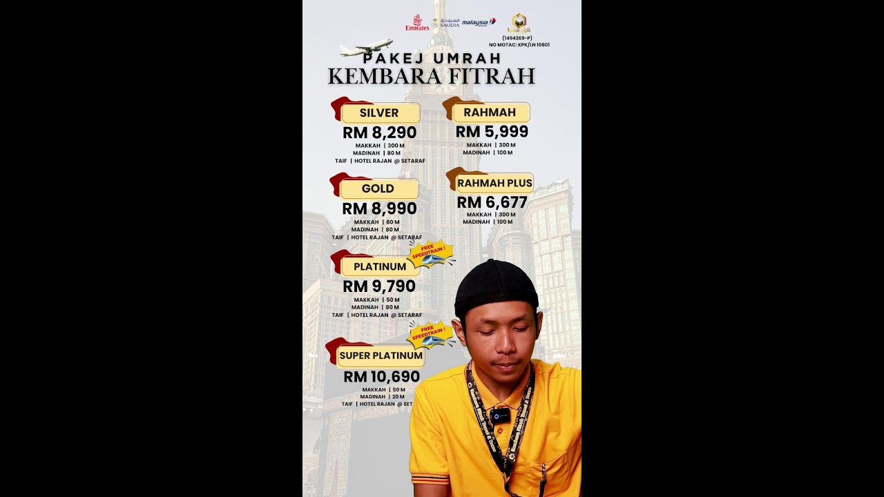 SURVEY UMRAH 2026 BERSAMA KEMBARA FITRAH TRAVEL