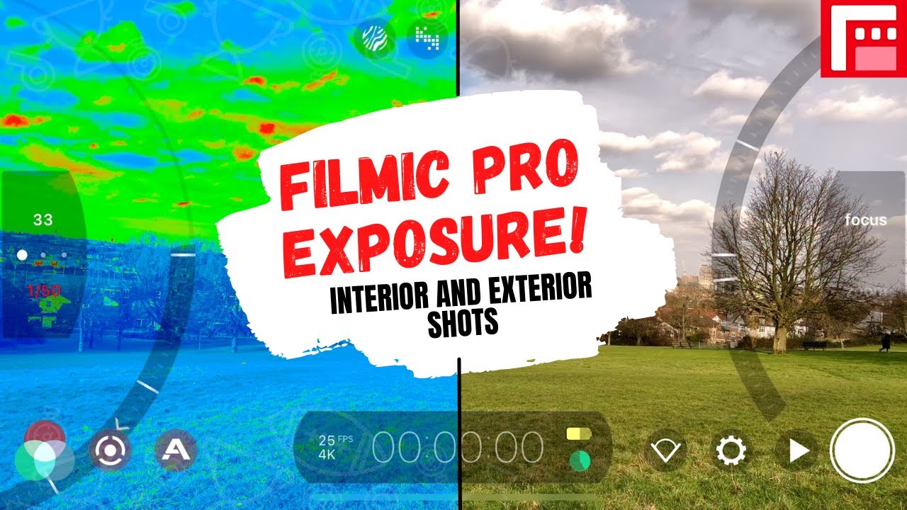 How to EXPOSE with FILMIC PRO | INTERIOR and EXTERIOR shots