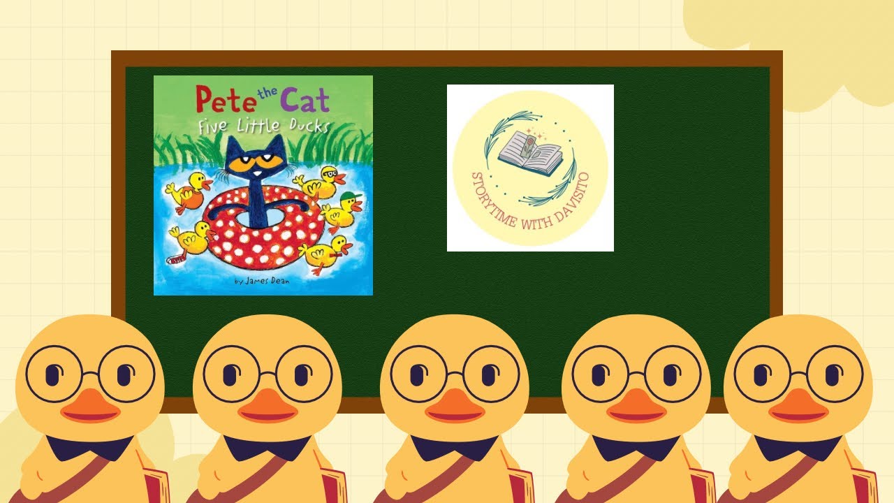 Pete the Cat:Five Little Ducks|Read Aloud Book For Kids