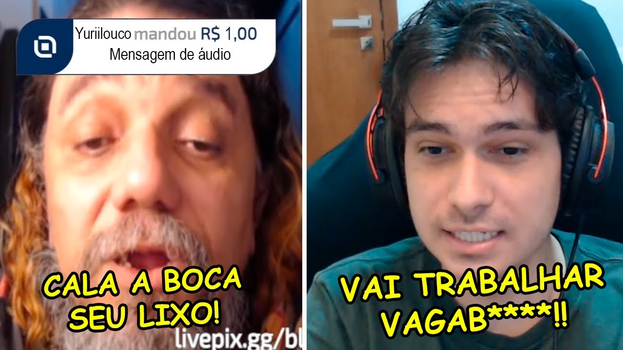 DOEI R$1 PARA O BLUEZ&Atilde;O EM LIVE PRA ELE IR TRABALHAR KKKKKKK