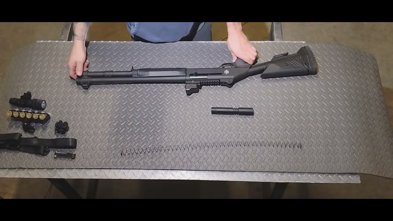 How to Install Mag Extension Tube in MAC 1014 (Turkenelli... Benelli M4 Clone) #youtubevideo