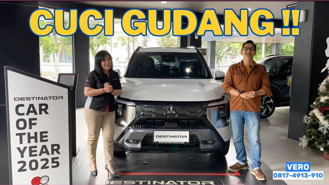 CUCI GUDANG Mitsubishi Destinator,Ready Stock,Proses Se Indonesia !!