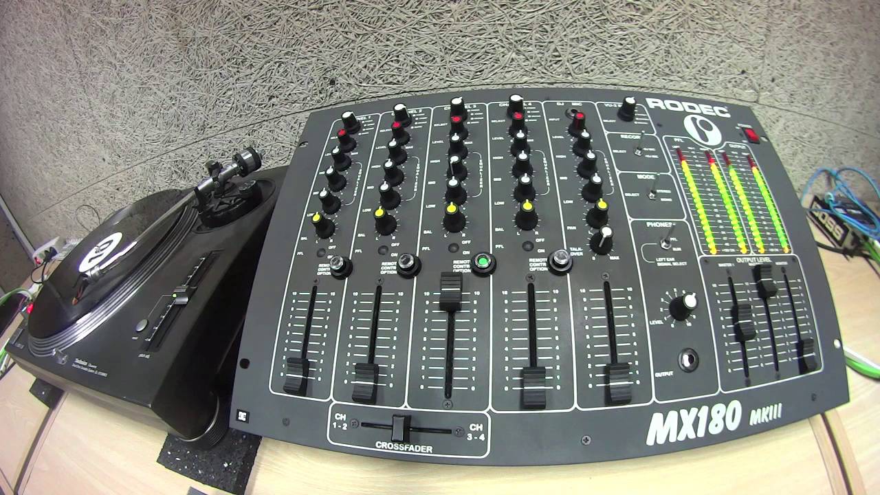 Rodec Mx180 Mk3 Vs Master Audio DjTool Six (audio comparativa)