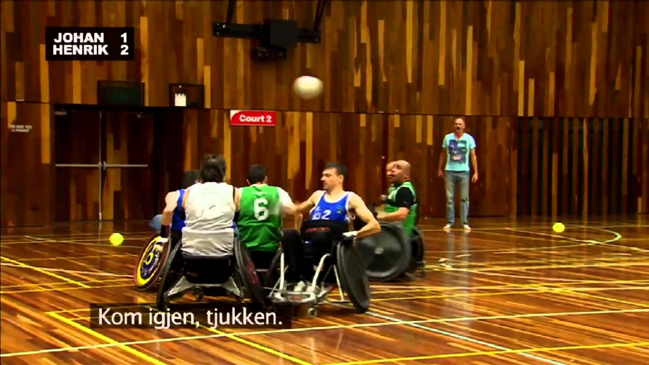Wheelchair Rugby on Golden Goal