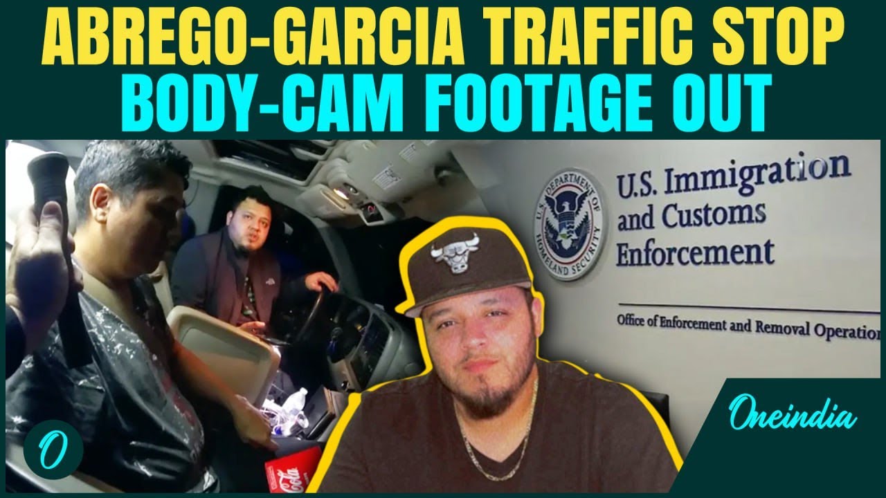 VIDEO: When Kilmar Abrego Garcia Worked As M-13 Human Smuggler | Body Cam Shows Dramatic Stop