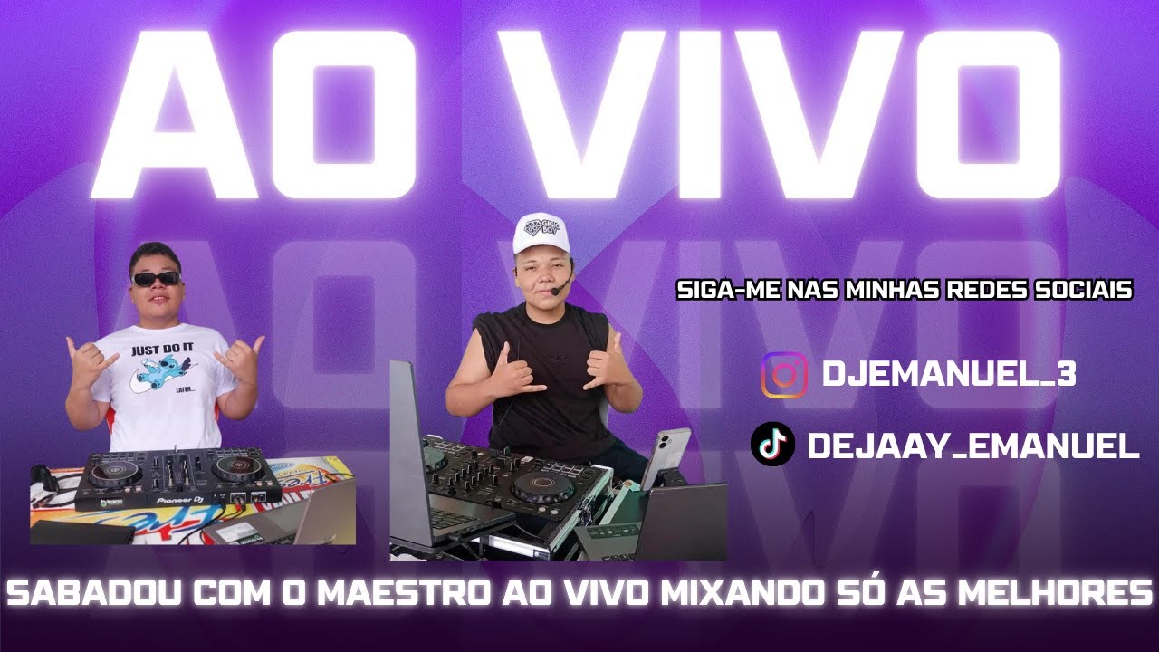 🎧 Sabadou com o Maestro — Set Exclusivo Ao Vivo 7 | DJ Emanuel O Maestro Mirim do Pará 🔥💿