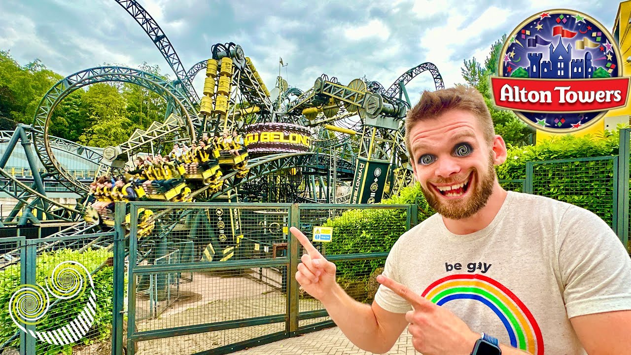 ЭТИ АМЕРИКАНСКИЕ ГОРКИ ВАС ЗАГИПНОТИЗИРУЮТ!! 😵‍💫 (Лучший день в Alton Towers!)