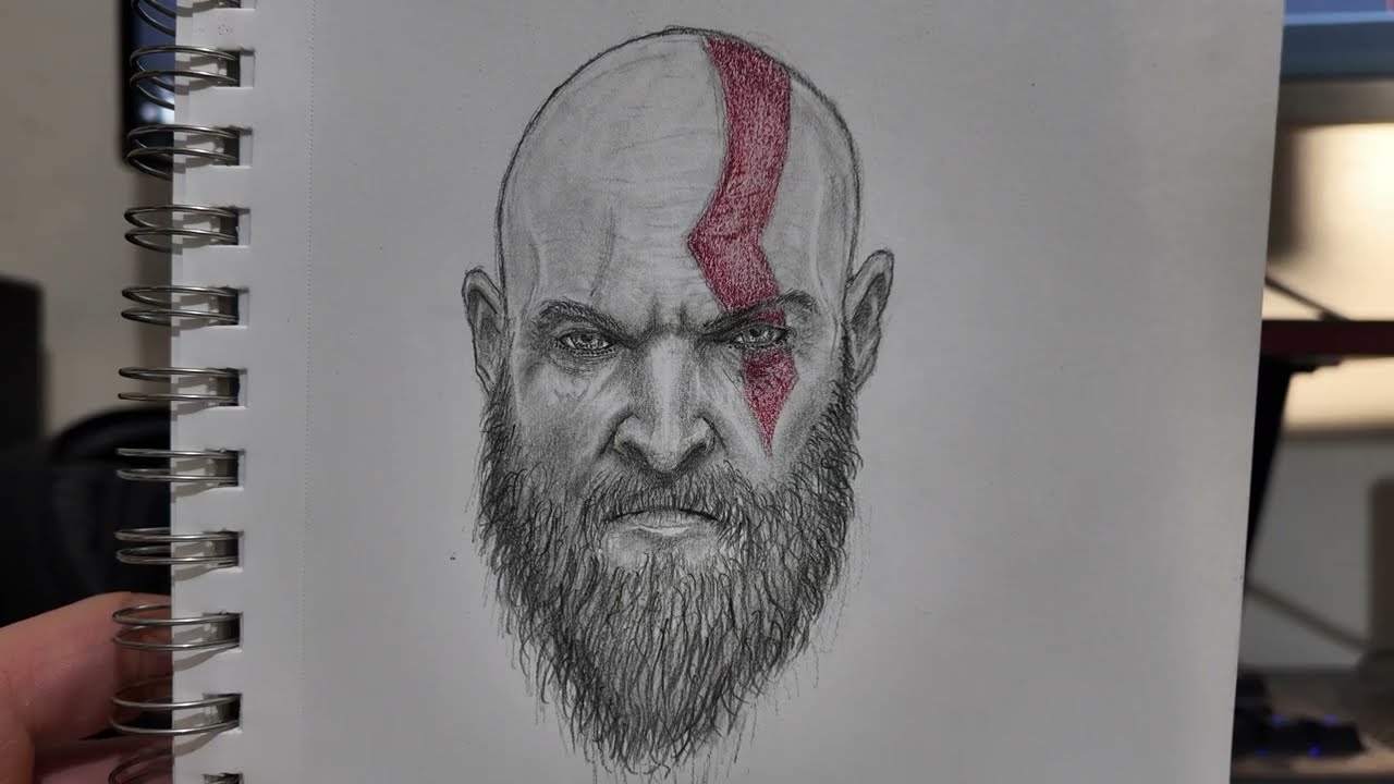 Drawing Kratos