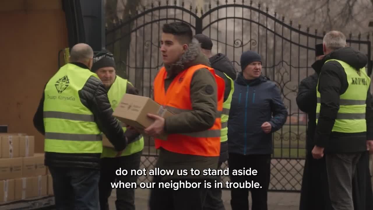 Ternopil Knights Rebuild and Rescue After Missile Strike
