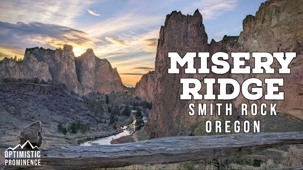 Hiking Misery Ridge Summit - Smith Rock State Park Oregon