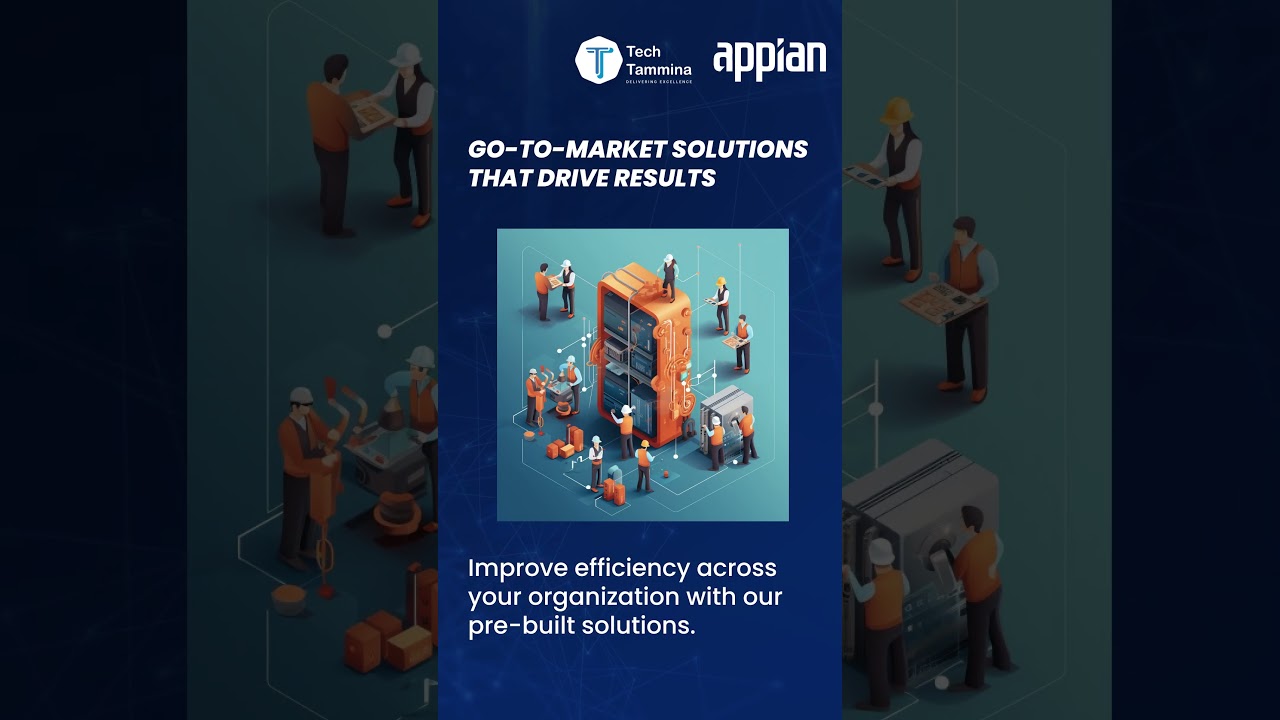 Ditch the manual work & embrace #hyperautomation #appian #techtammina #lowcode #automation