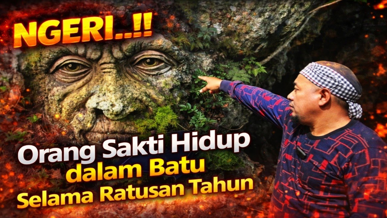 Ngeri liatnya.!! Orang sakti hidup dalam batu selama ratusan tahun di tengah hutan jawa Tengah