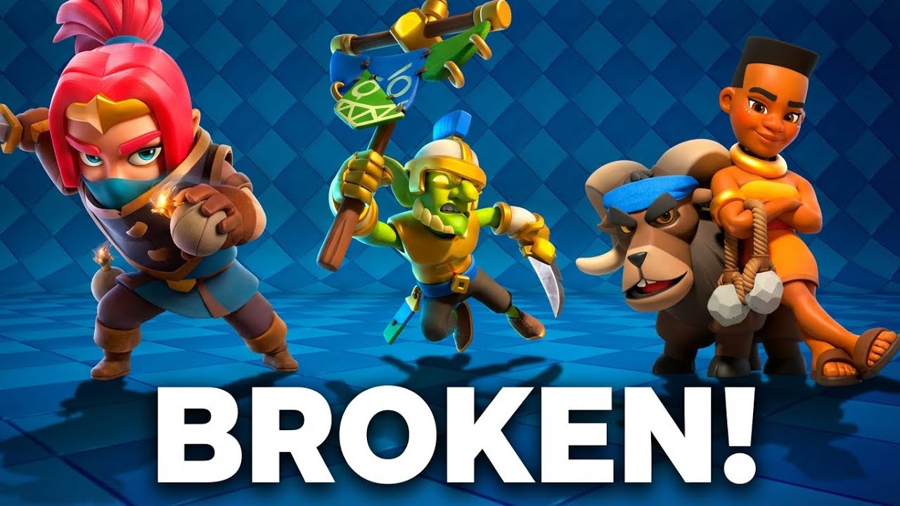 This deck goated or hero goblins broken? Which is it? (Top 7k global / Clash Royale)